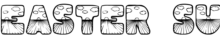 Easter Sunrise Font Download Free