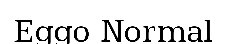 Eggo Normal cкачати шрифт безкоштовно