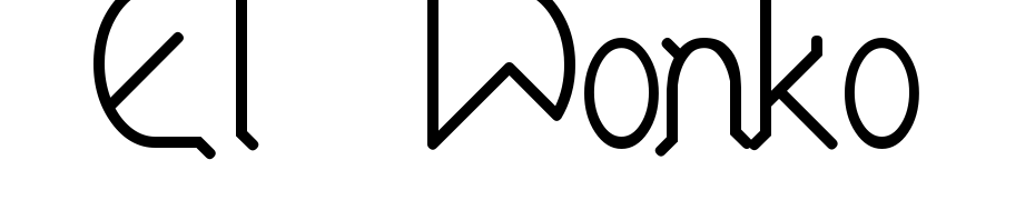 El Wonko Font Download Free