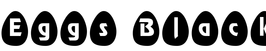 Eggs Black Becker Font Download Free