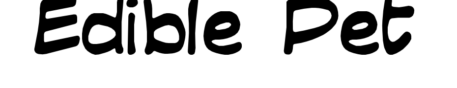 Edible Pet Font Download Free