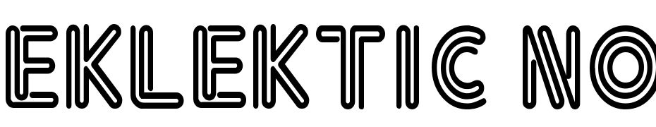 Eklektic Normal Th Yazı tipi ücretsiz indir