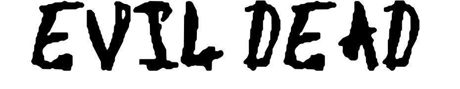 Evil Dead Font Download Free
