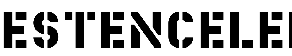 Estenceler Light Font Download Free