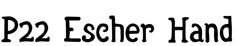 P22 Escher Hand Schrift Herunterladen Kostenlos