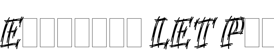 Emphasis LET Plain:1.0 Font Download Free