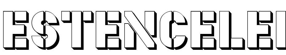 Estenceler Shadow Font Download Free