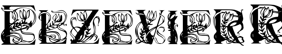 Elzevier Regular Font Download Free