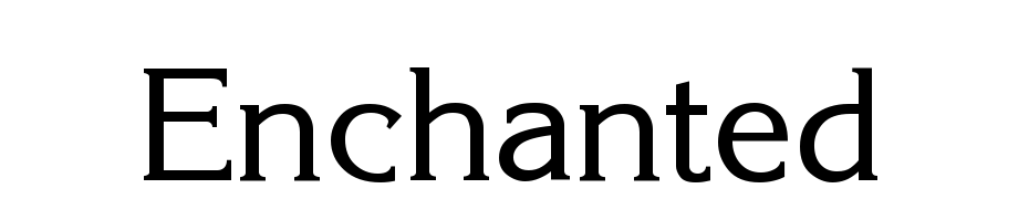 Enchanted Font Download Free