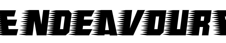 Endeavour Forever Font Download Free