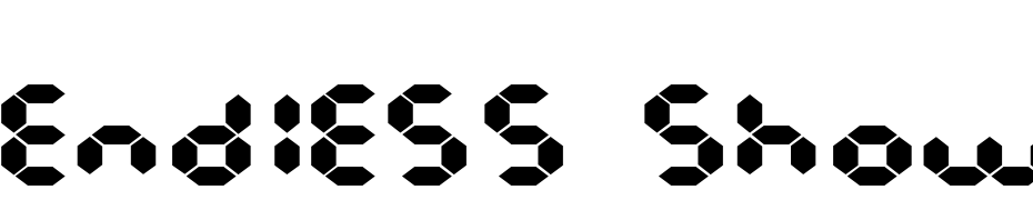 Endless Showroom Font Download Free