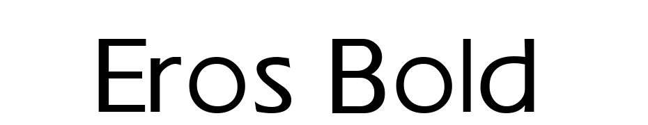 Eros Bold Font Download Free