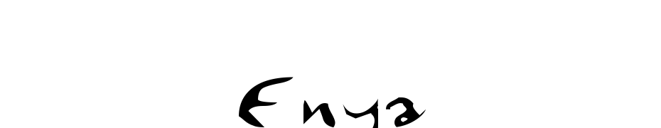 Enya Font Download Free