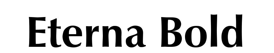 Eterna Bold Font Download Free
