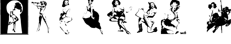 Elvgren Pin Ups Font Download Free