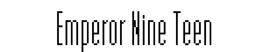 Emperor Nine Teen Font Download Free