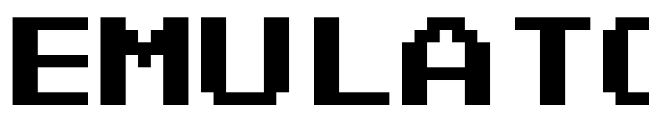 Emulator Normal Yazı tipi ücretsiz indir