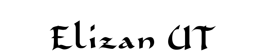 Elizan UT Font Download Free