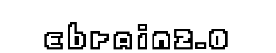 Ebrain2.0 Font Download Free