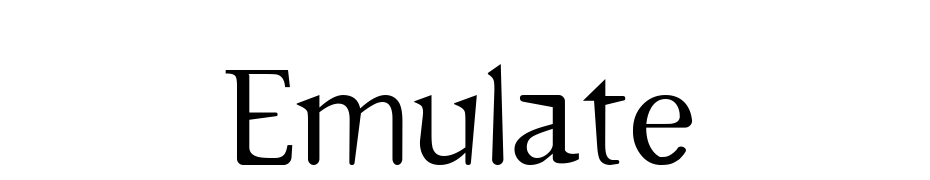 Emulate Font Download Free