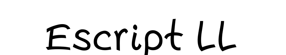 Escript LL Schrift Herunterladen Kostenlos