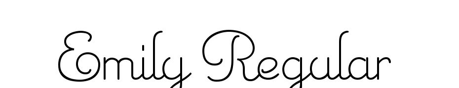 Emily Regular Font Download Free