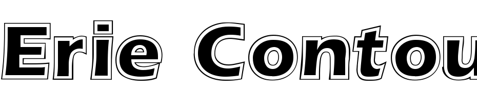 Erie Contour Font Download Free