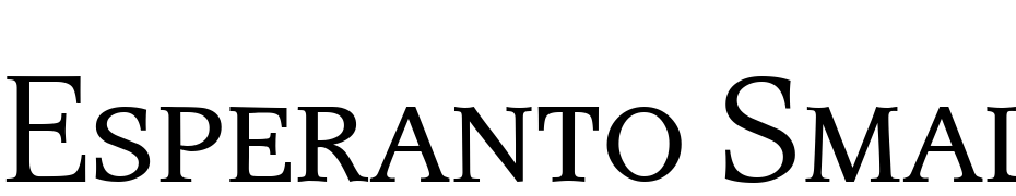 Esperanto Small Caps Font Download Free