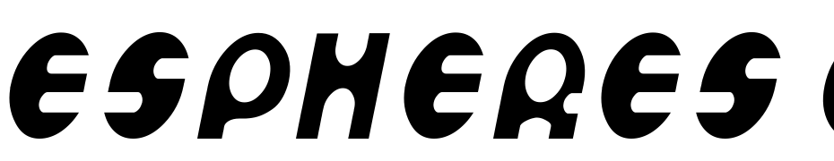 Espheres Cn Italic Font Download Free