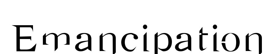 Emancipation Font Download Free