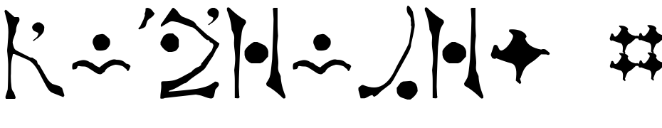 En'Dankai Italic Font Download Free