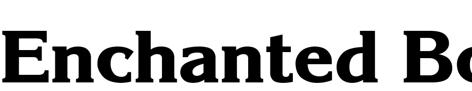 Enchanted Bold Font Download Free