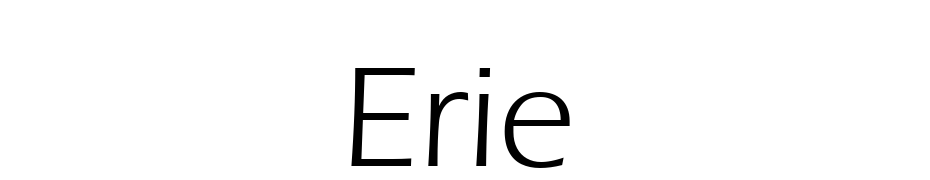 Erie Font Download Free