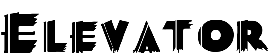 Elevator 1 Font Download Free