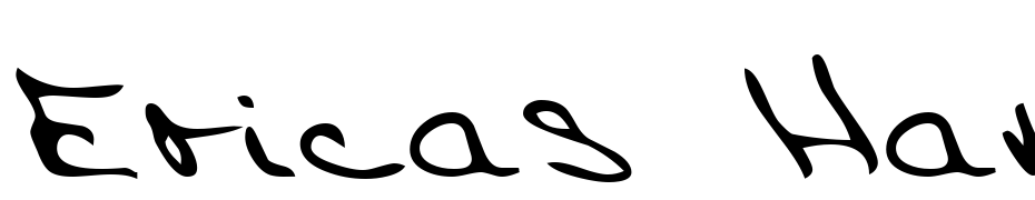 Ericas Hand Regular Font Download Free