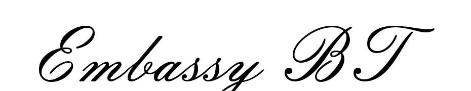 Embassy BT Font Download Free