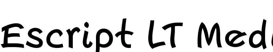 Escript LT Medium Font Download Free