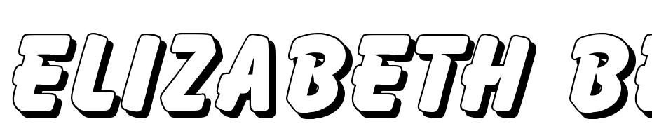 Elizabeth Becker Shadow Extra Bold Font Download Free