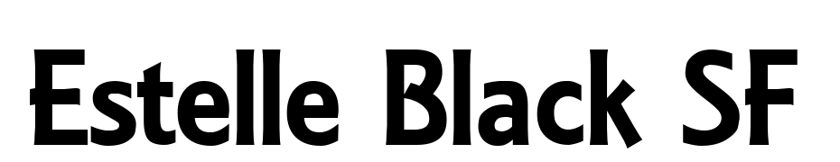Estelle Black SF Font Download Free
