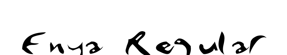 Enya Regular Font Download Free