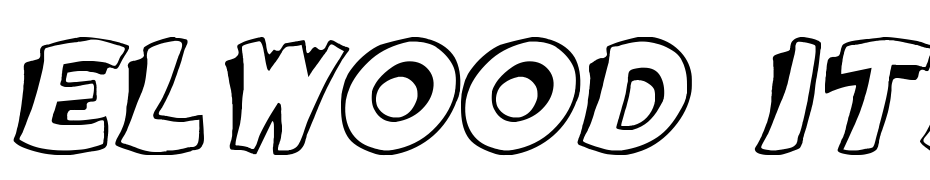 Elwood Italic Font Download Free