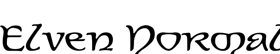 Elven Normal Font Download Free
