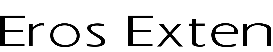 Eros Extended Font Download Free