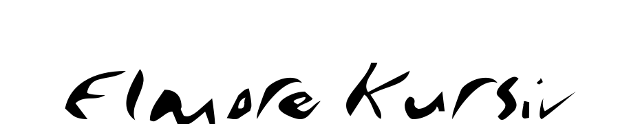 Elmore Kursiv Font Download Free