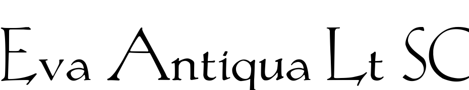 Eva Antiqua Lt SG Font Download Free