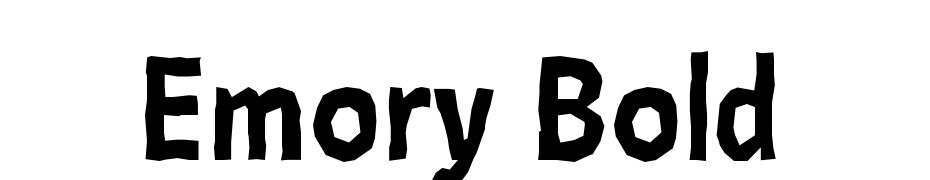 Emory Bold Font Download Free