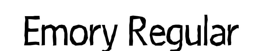 Emory Regular Font Download Free