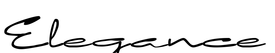 Elegance Regular Font Download Free