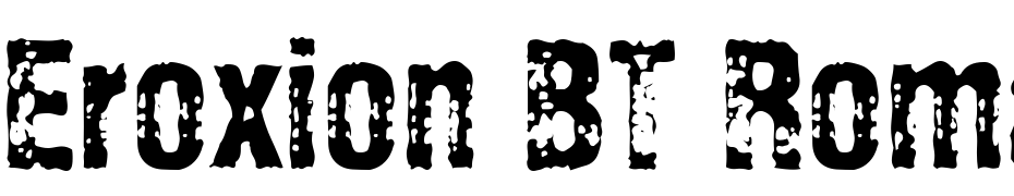 Eroxion BT Roman Font Download Free