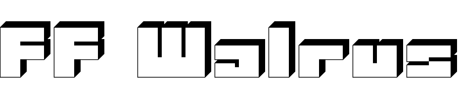 FF Walrus White Schrift Herunterladen Kostenlos